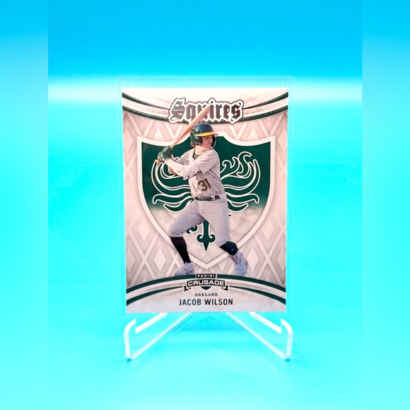 🔥Jacob Wilson Rookie Lot! 🔥Green Crusade Rookie + Squires Rookie! 🤩 - Picture 4 of 6